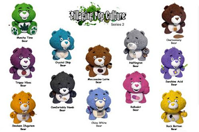 “Pillaging Pop Culture” Series 2: Custom Care Bears Blind Box Series by Task One - Don't Care Bears Checklist