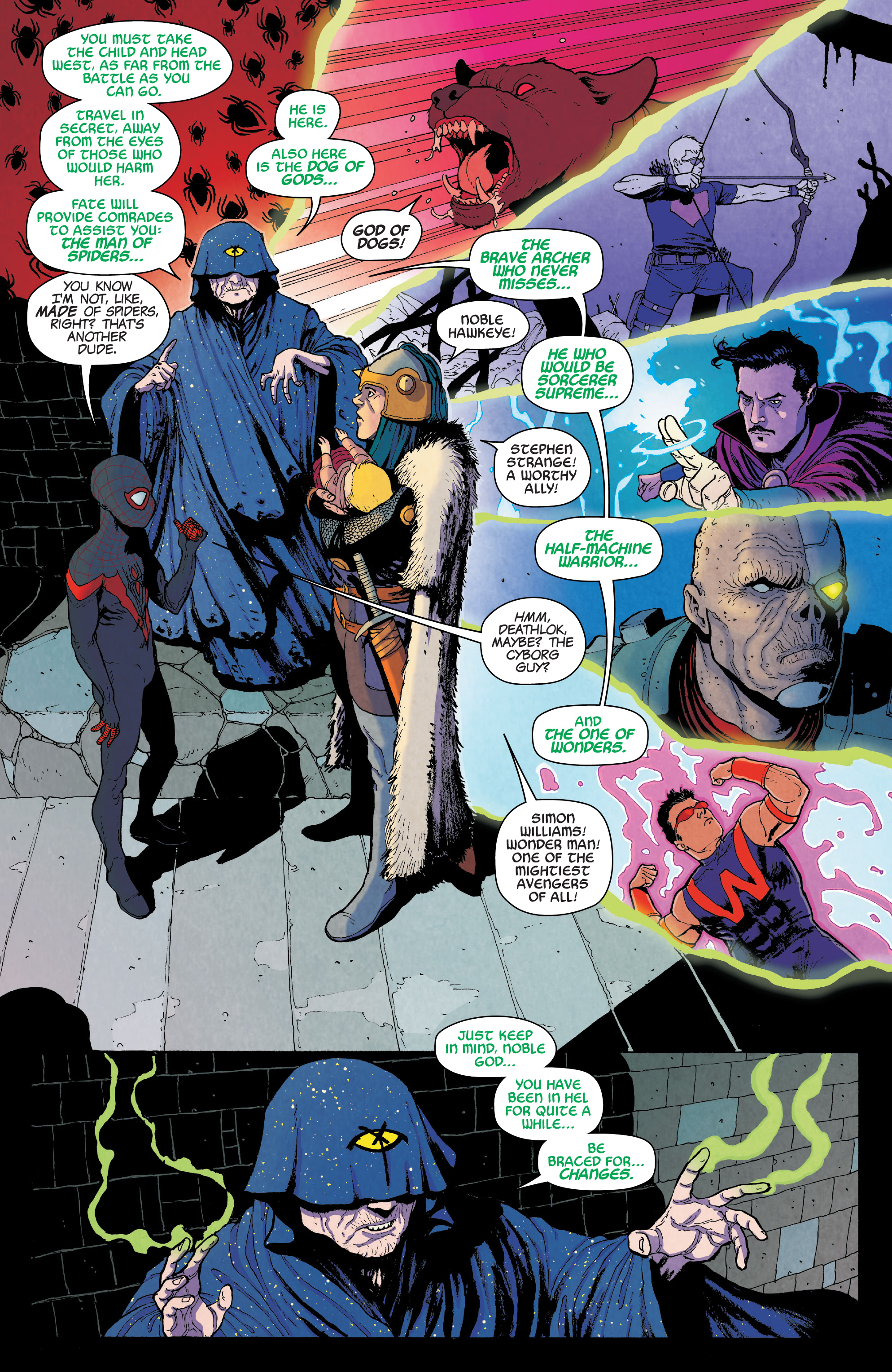 Read online Hawkeye: Team Spirit comic -  Issue # TPB (Part 2) - 33