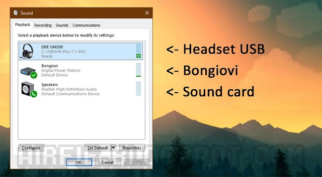 Tutorial: Menggunakan Sound Card Internal pada Headset USB