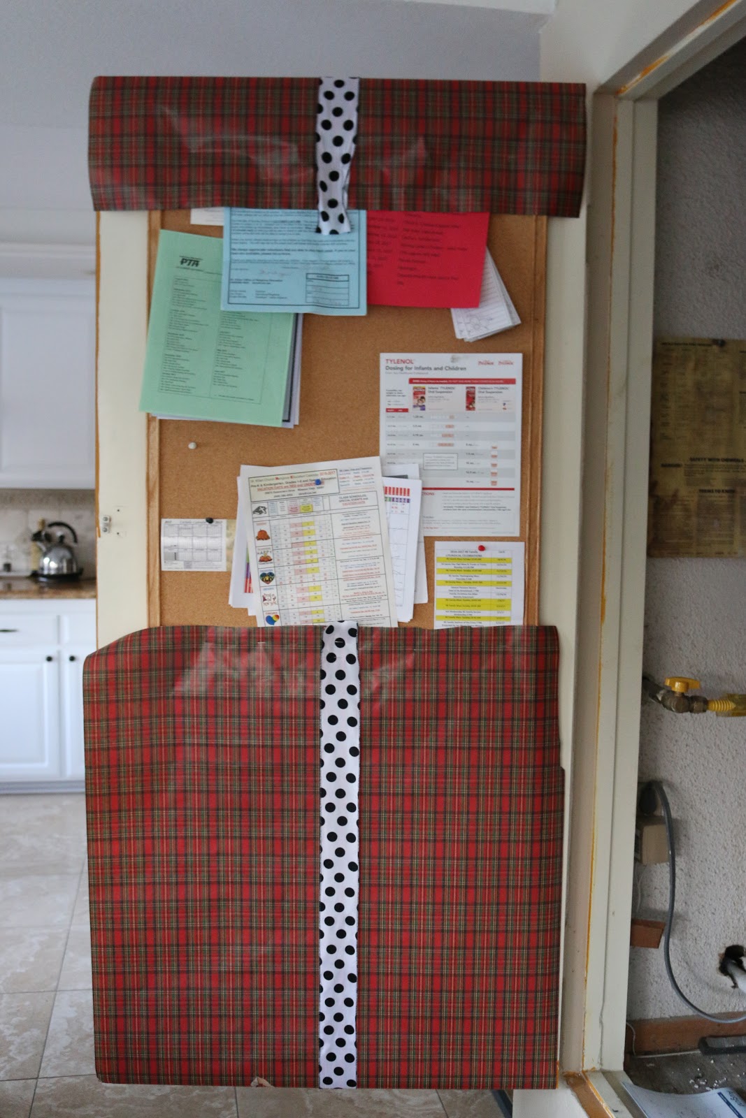 Door Christmas Card Holder