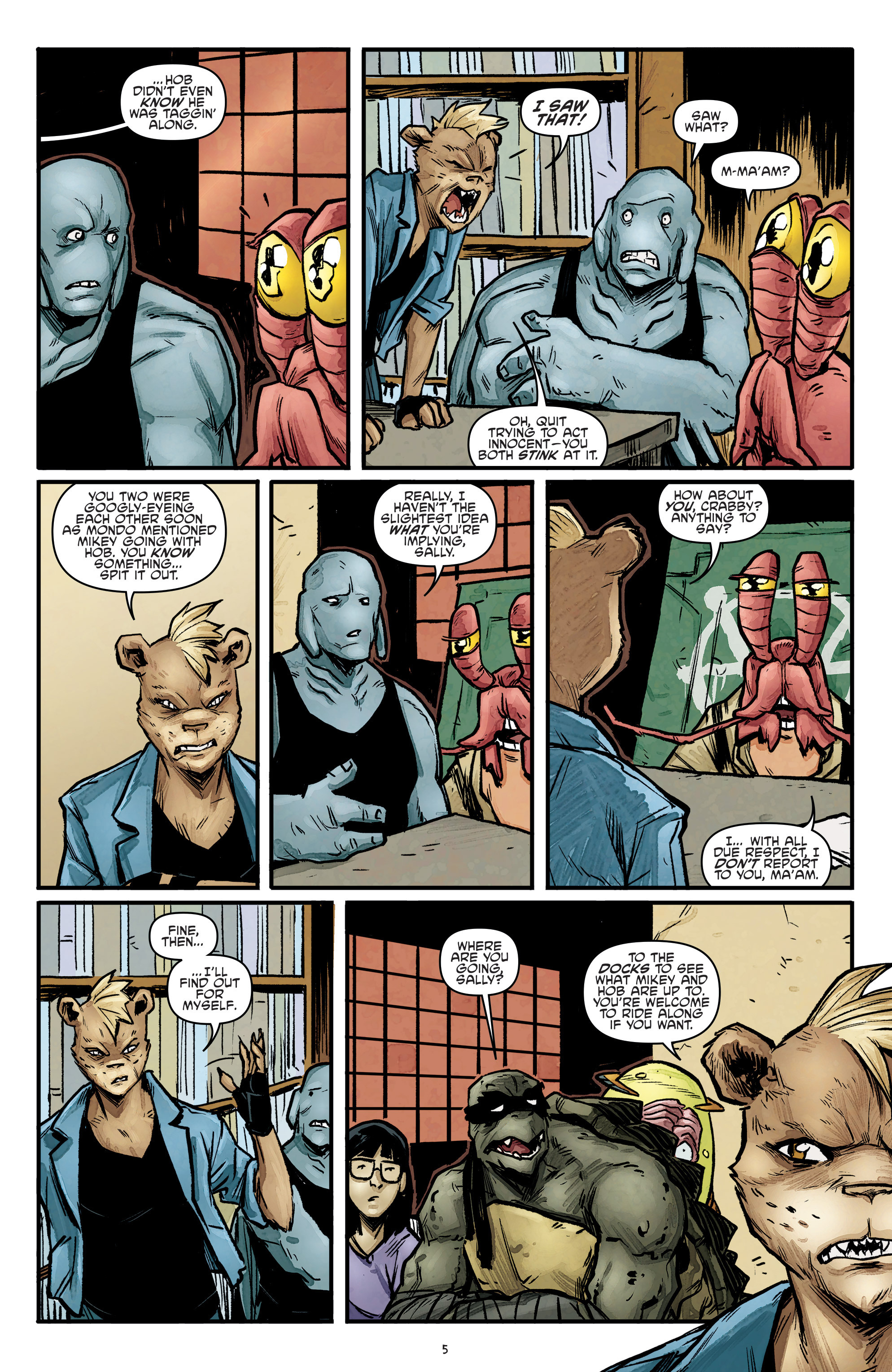 Read online Teenage Mutant Ninja Turtles (2011) comic -  Issue #54 - 7