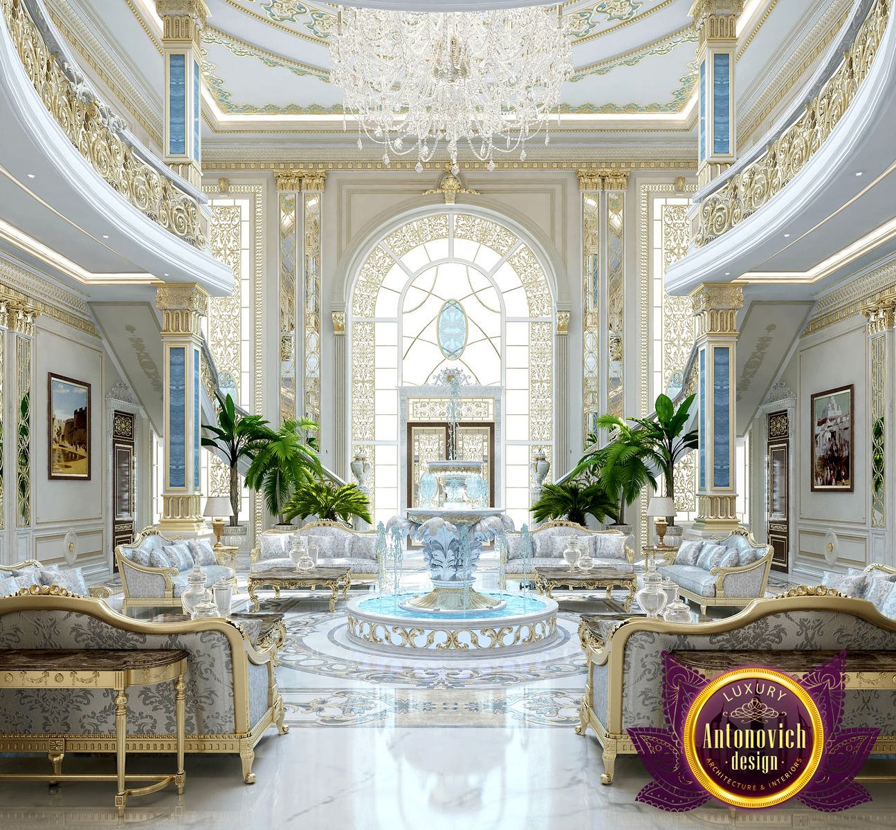 LUXURY ANTONOVICH DESIGN UAE: The best interior design villa by Katrina ...