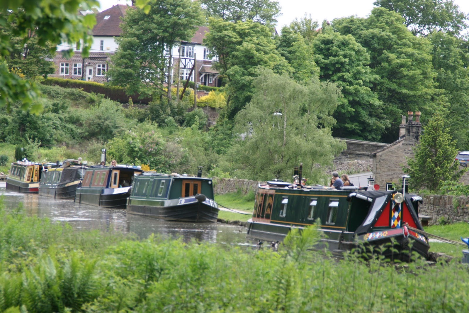 Narrow Boat Albert Bollington