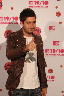 alex ubago premios mtv 2006
