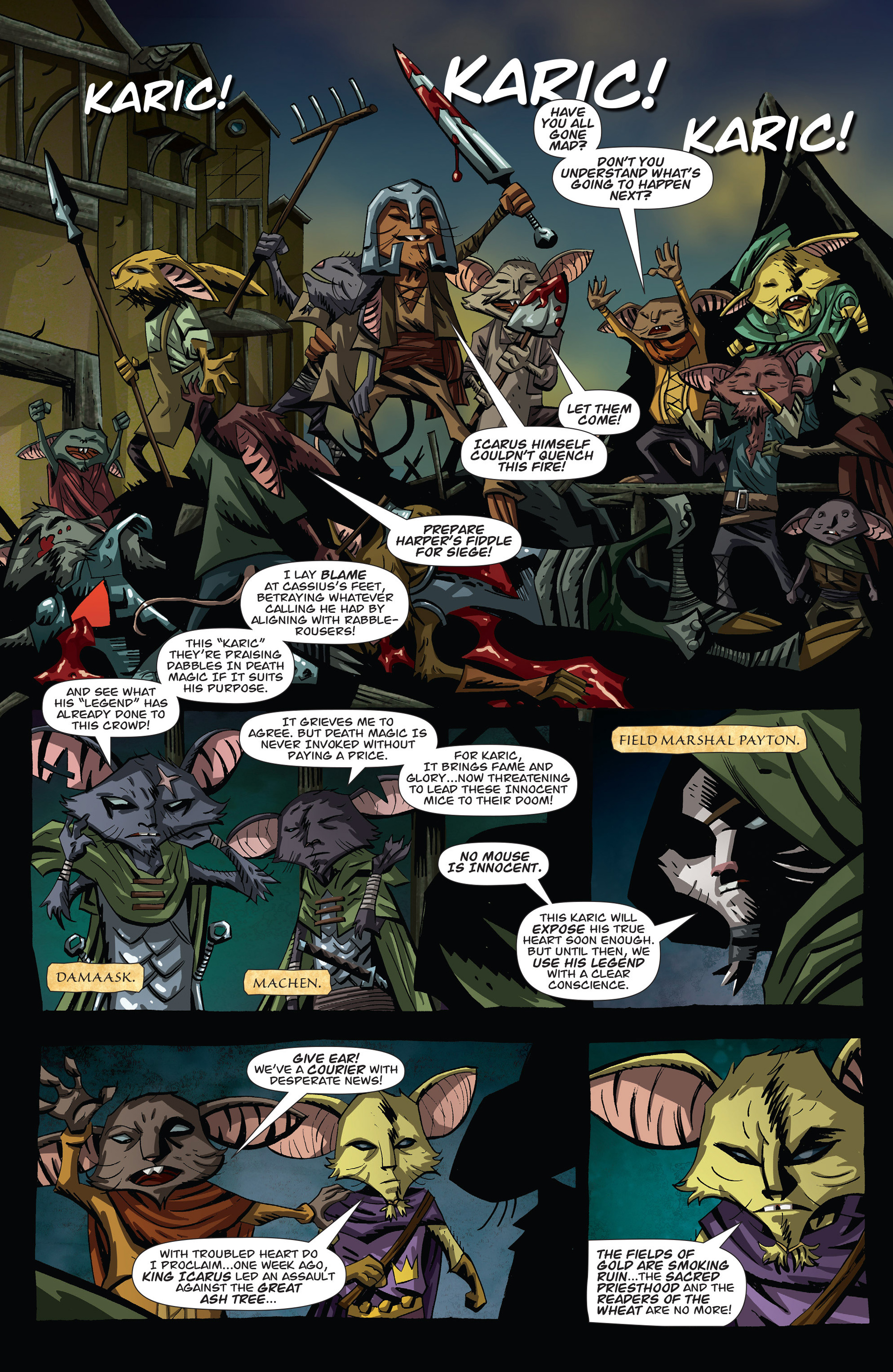 Read online The Mice Templar Volume 4: Legend comic -  Issue #9 - 9