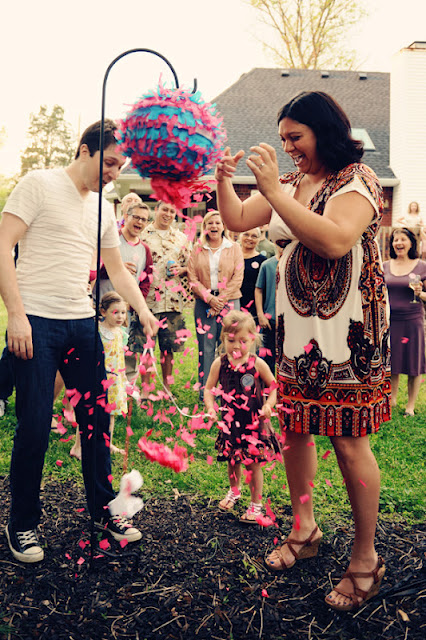 Baby Gender Reveal with Siblings