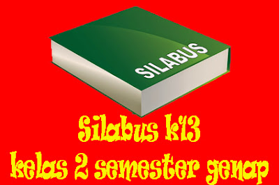Silabus K13 Kelas 2 Semester 2 Contoh Rpp Sd Dan Soal Sd
