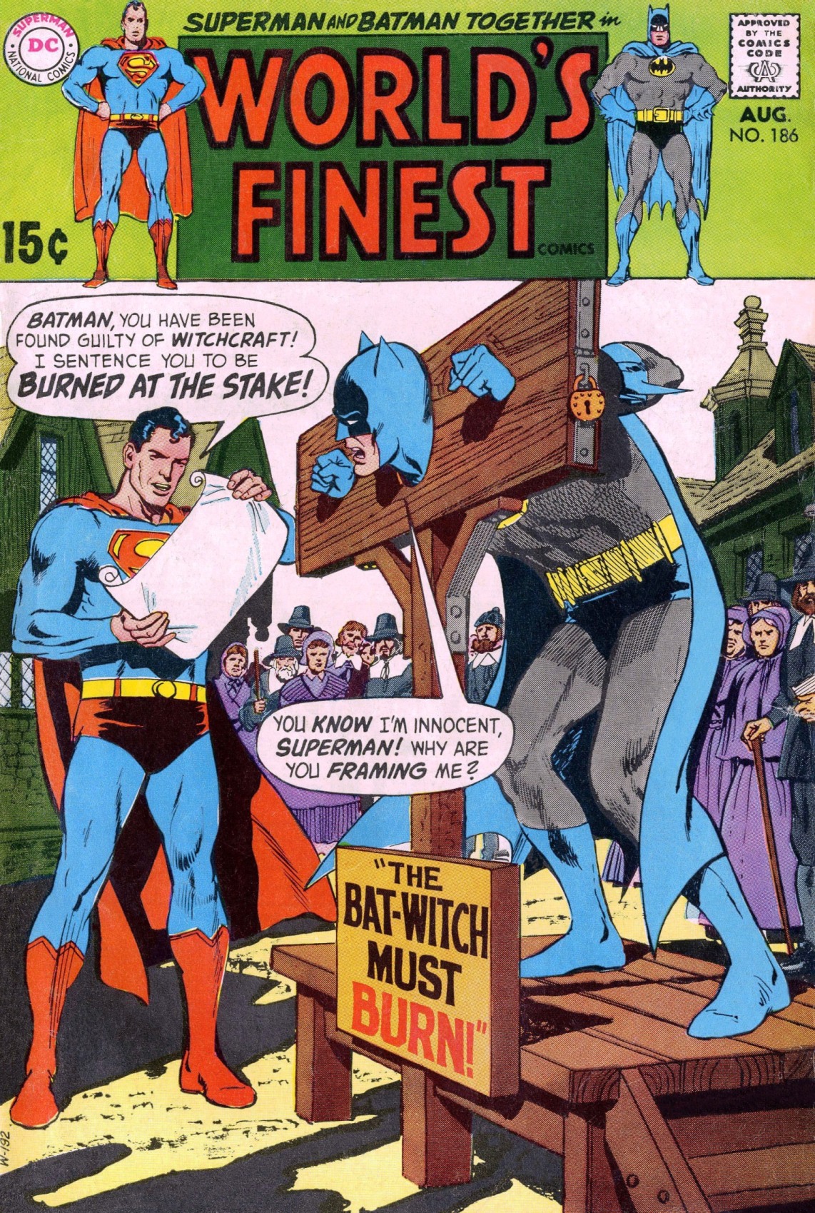 Read online World's Finest Comics comic -  Issue #186 - 1