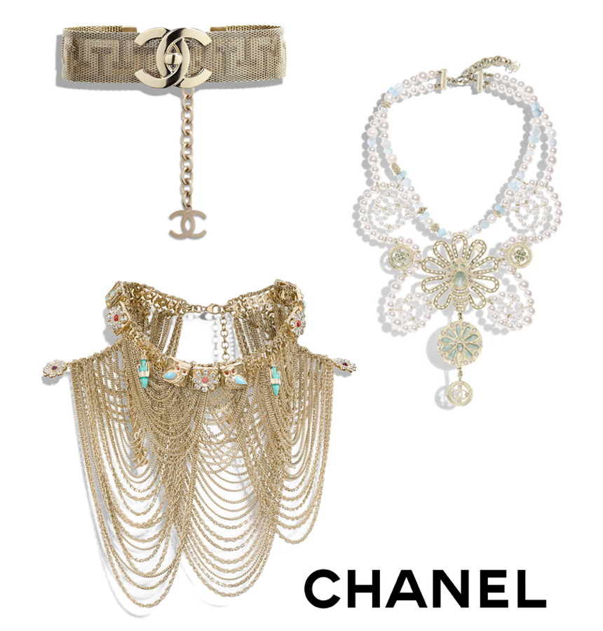 CHANEL CRUISE 2017/2018 NECKLACES
