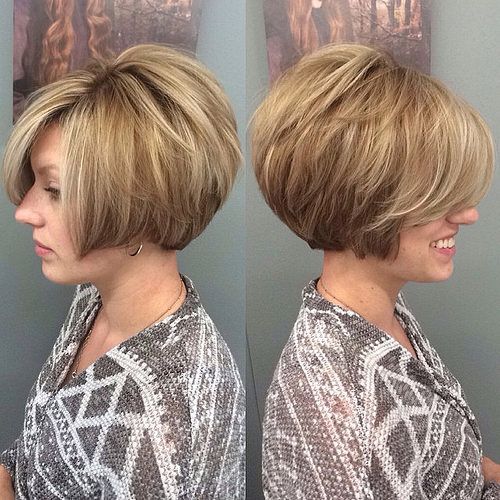 Short Stacked Hairstyle Enhances Your Personality Short Stacked Hairstyle Enhances Your Personality