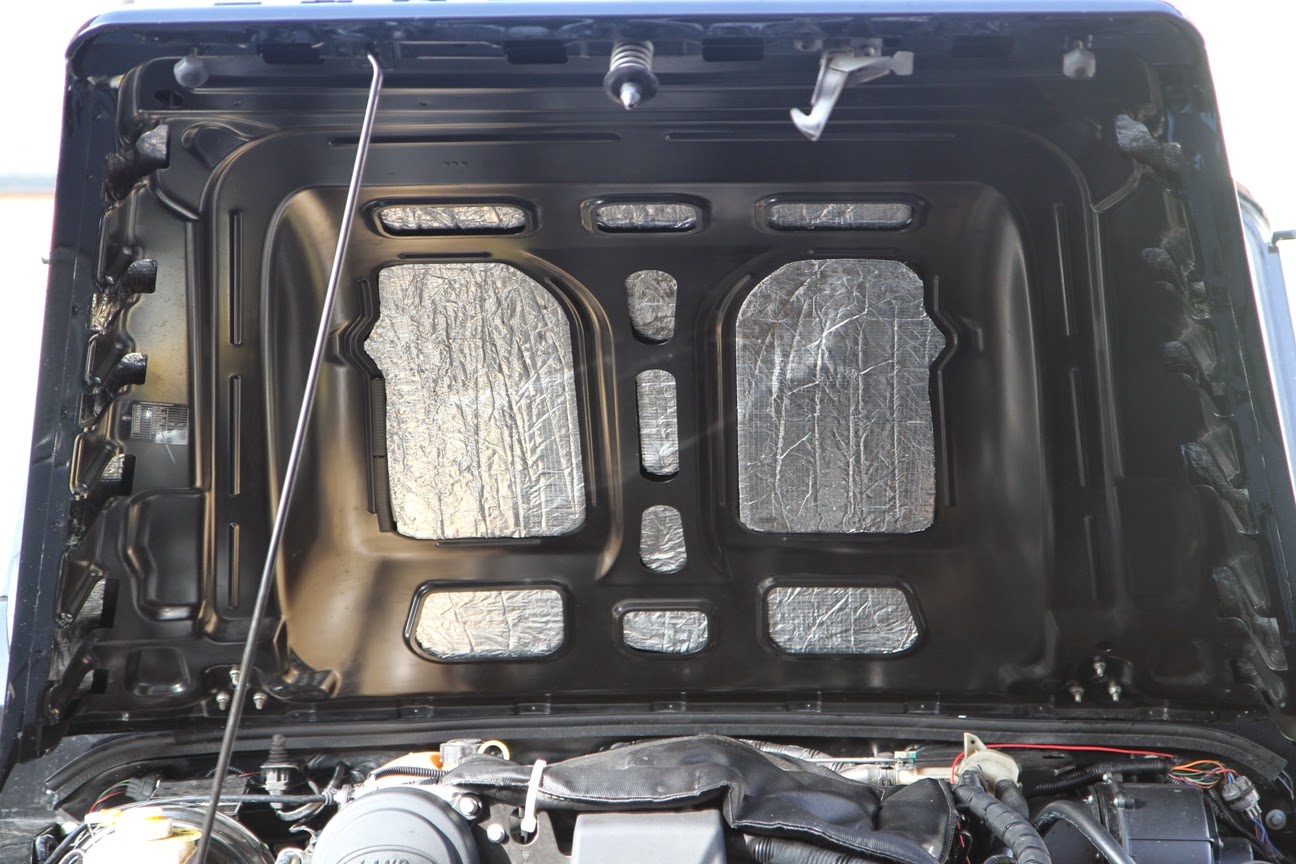 Defender 90 XS Soundproofing Phase 4
