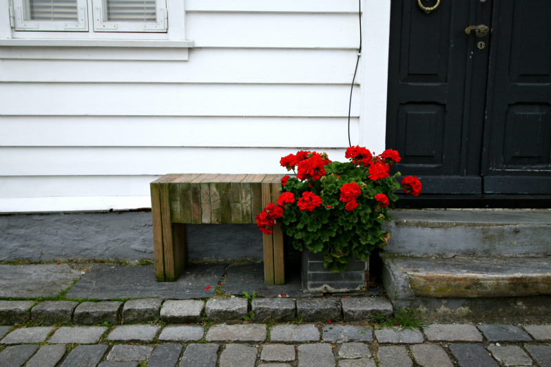 Casas escandinavas de madera blanca (Stavanger, Noruega) | hampton sc