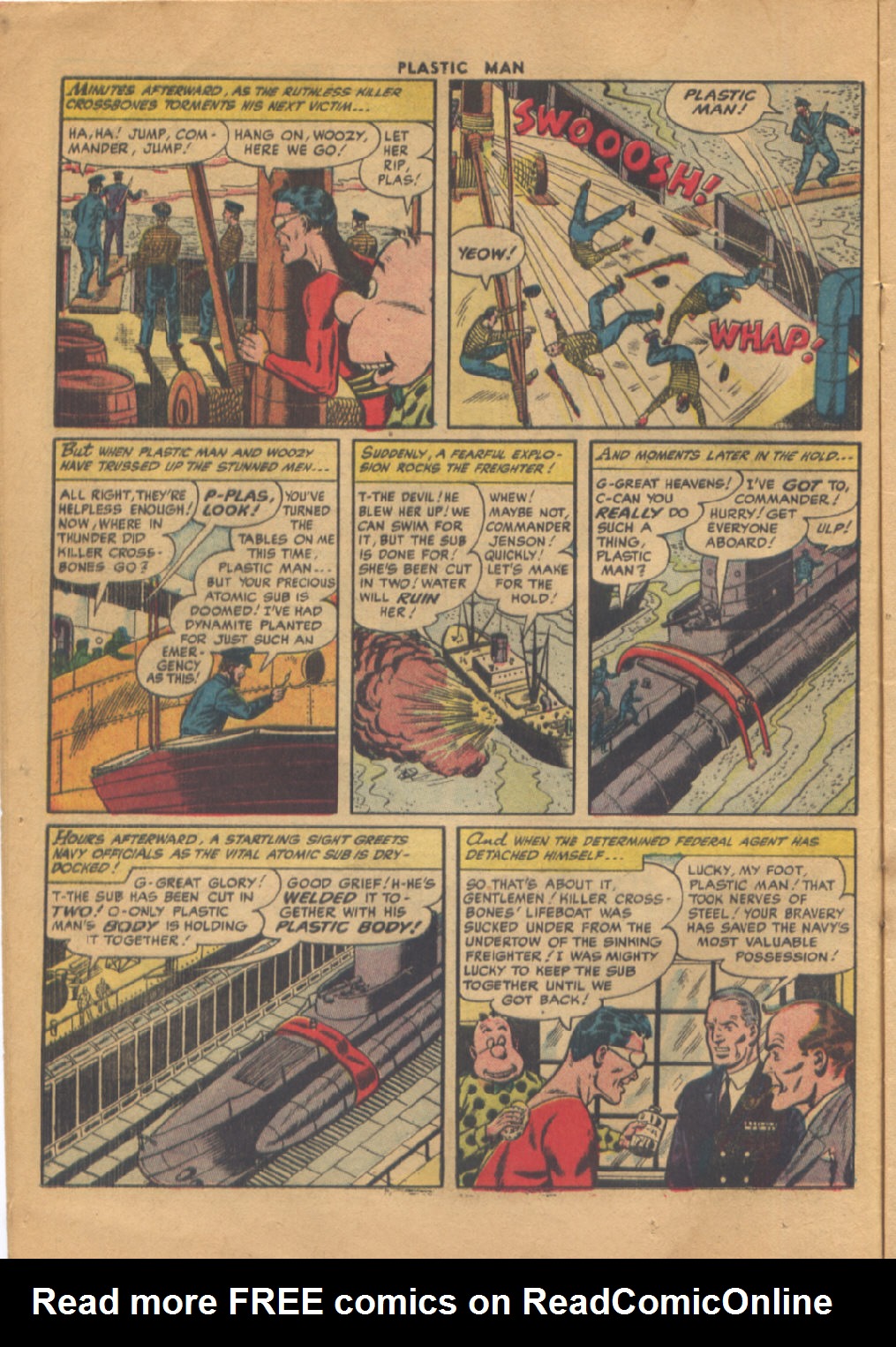 Read online Plastic Man (1943) comic -  Issue #48 - 12