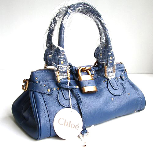 Elegance of living: Blue Handbag