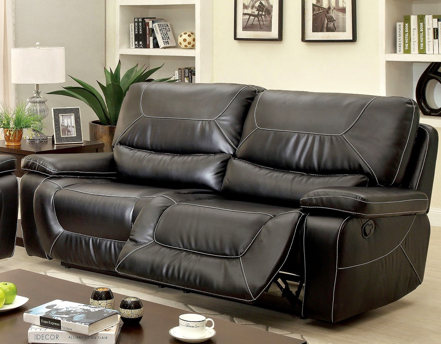 maren leather recliner sofa reviews