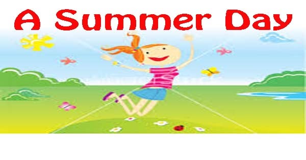 A hot summer day essay 200 words picture