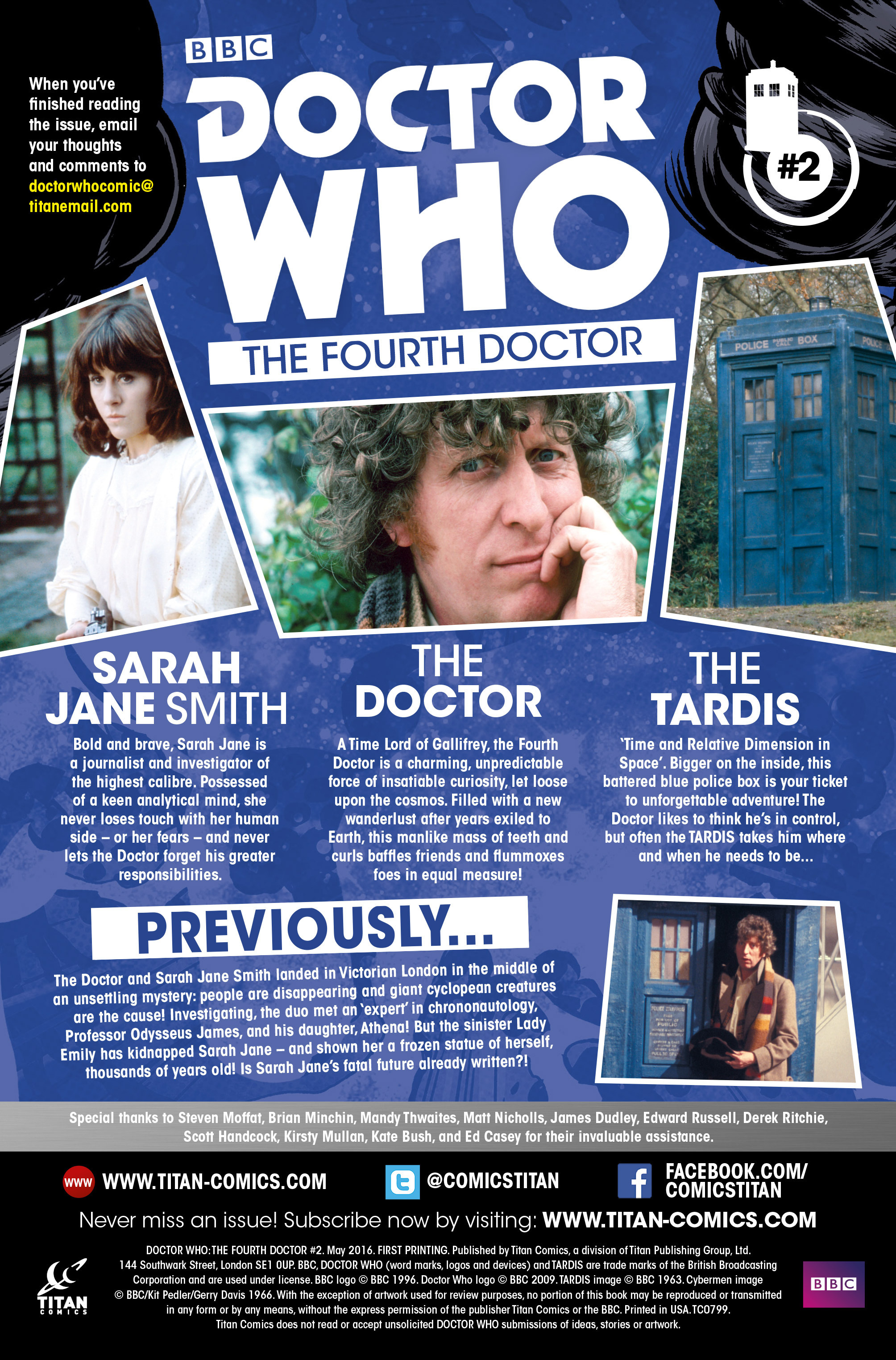 Doctor Who: The Fourth Doctor issue 2 - Page 4