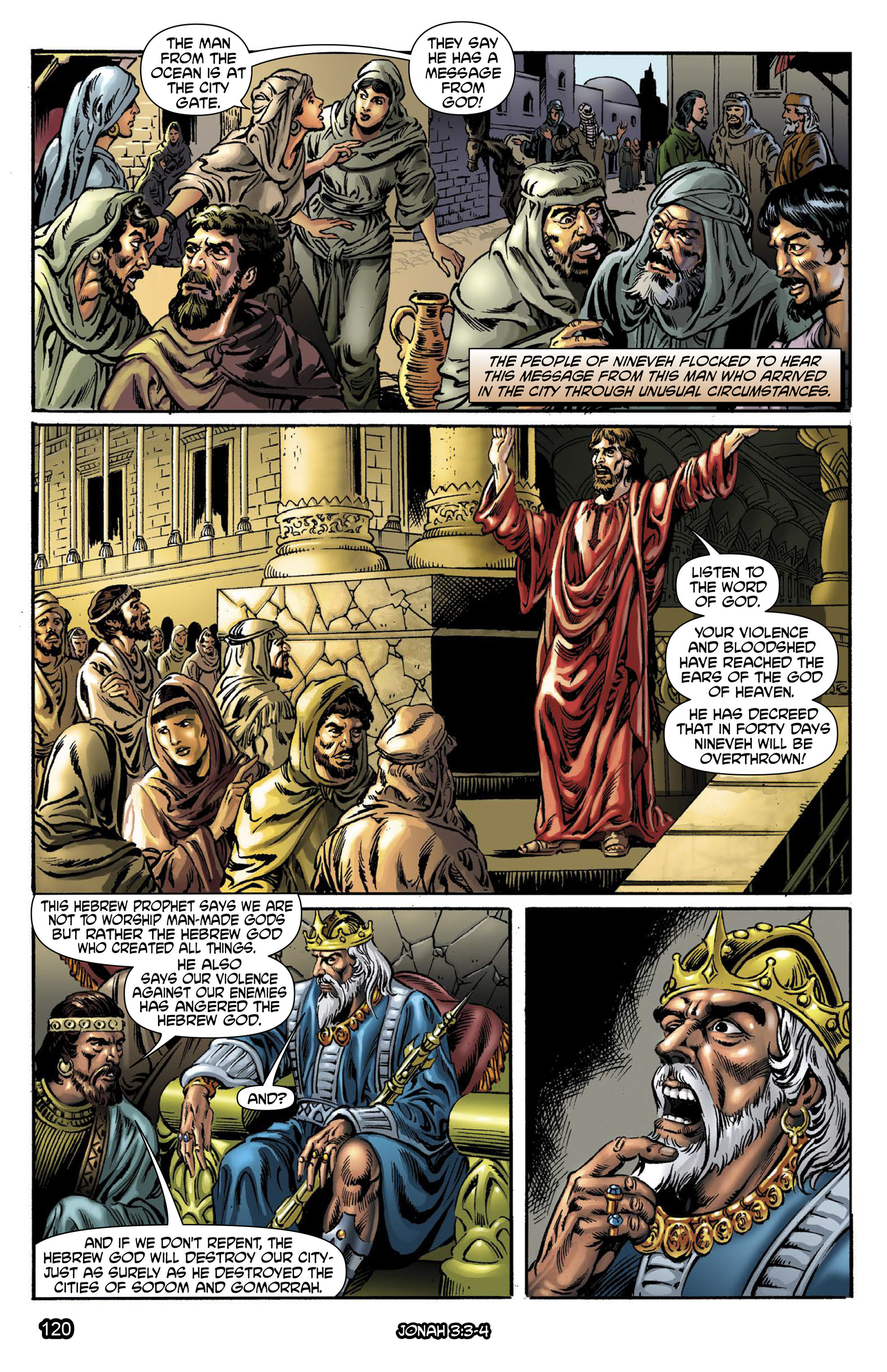 Read online The Kingstone Bible comic -  Issue #8 - 119