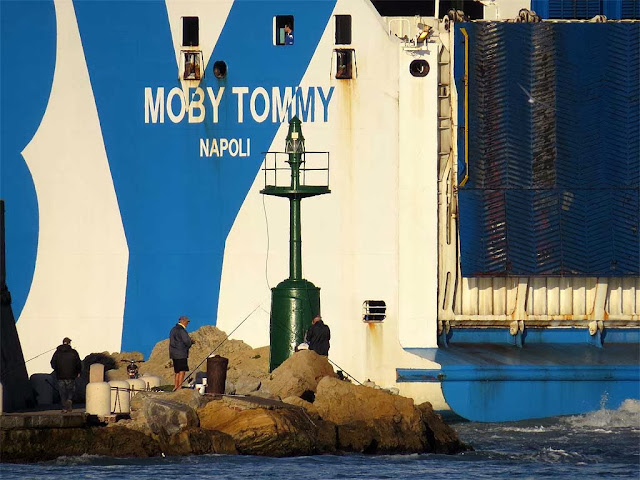 Moby Tommy ferry, IMO 92213110, port of Livorno