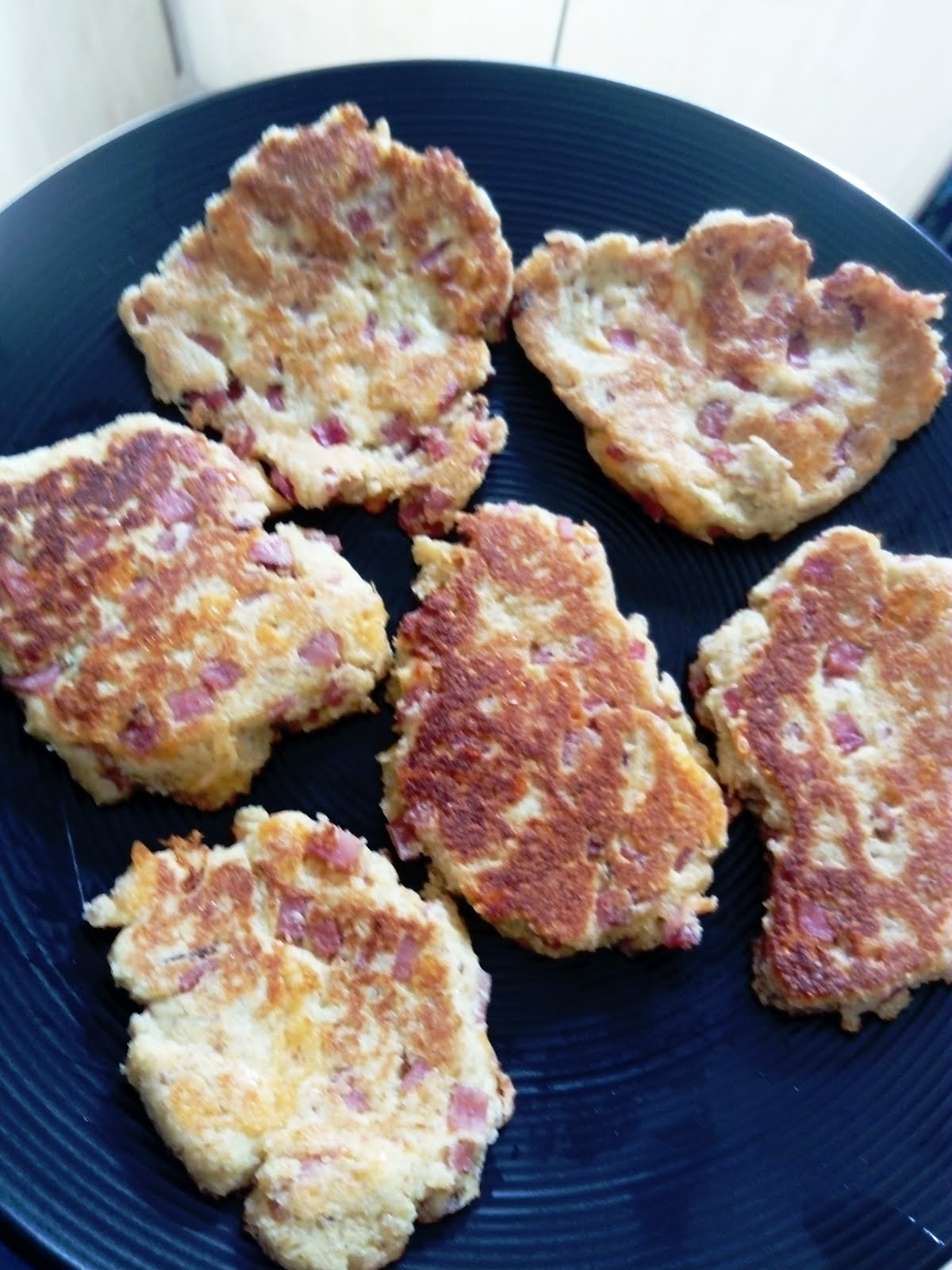 Cheese and Ham Fritters