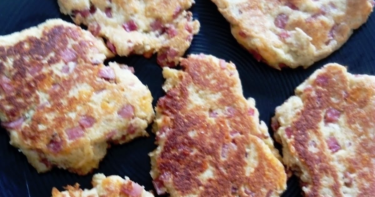 Cheese and Ham Fritters