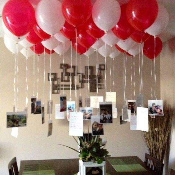 balões decoração dia dos namorados