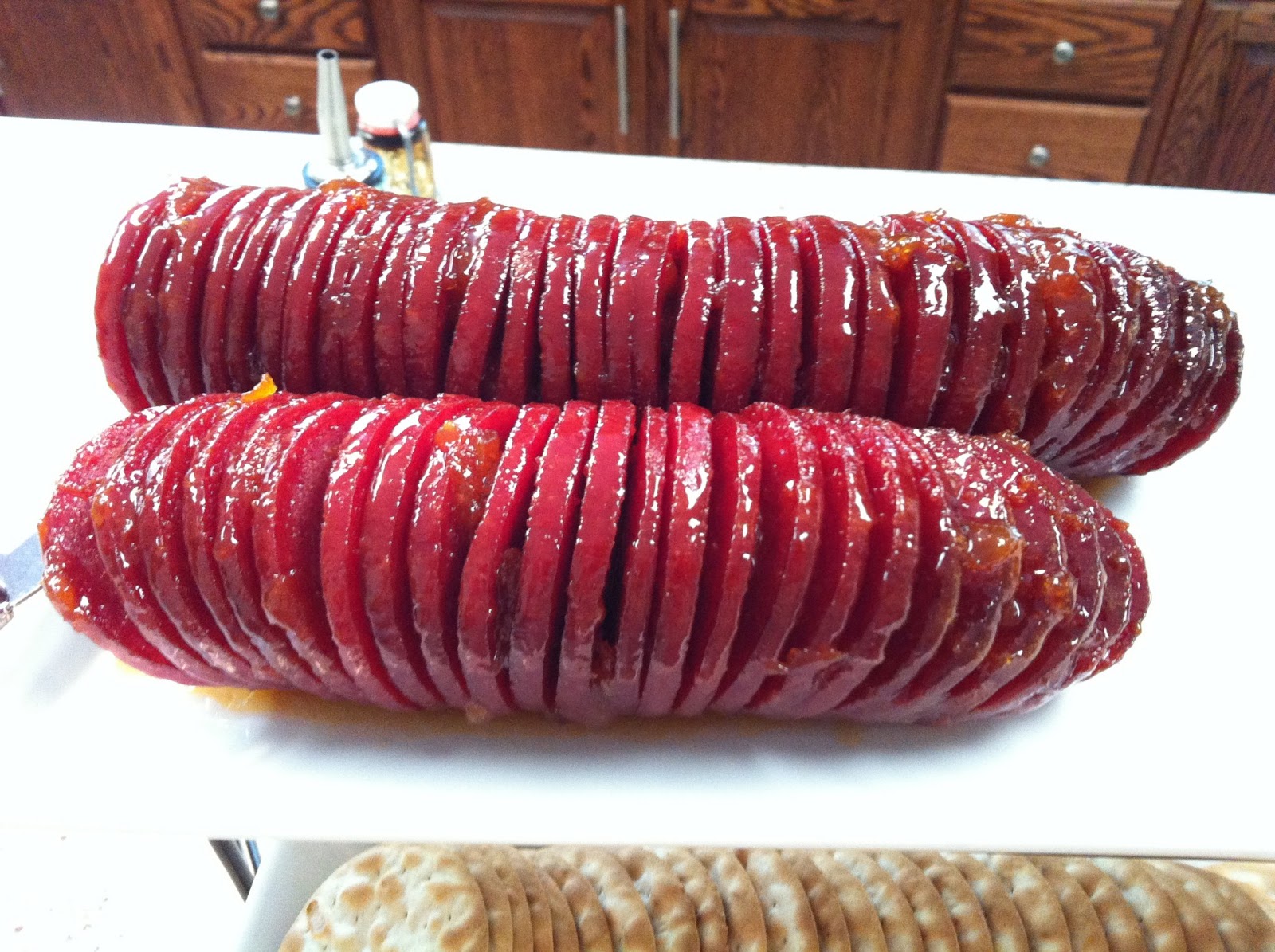 Adventures in Somewhere Glazed Summer Sausage