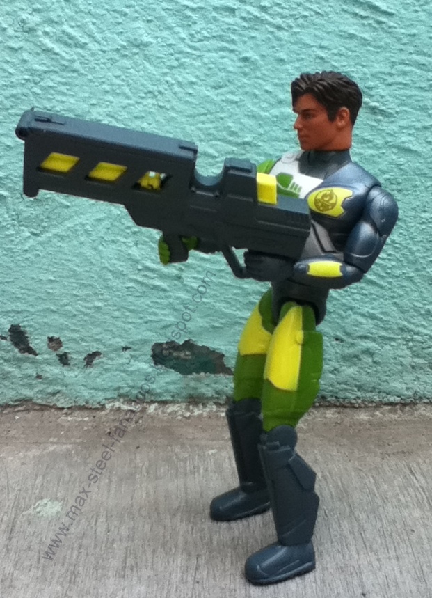 Max Steel Fanáticos: Top Secret! Figura de Makino y sus detalles