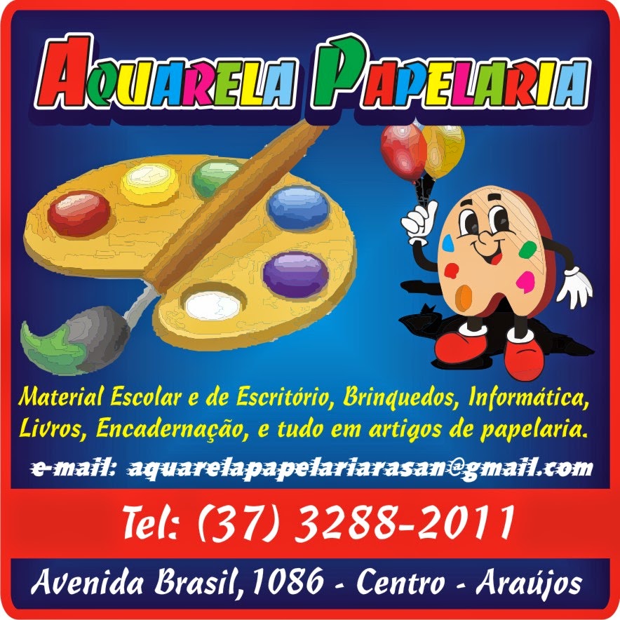 Aquarela Papelaria em Araújos - Minas Gerais