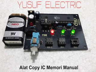 Alat Copy IC Memori Versi Manual