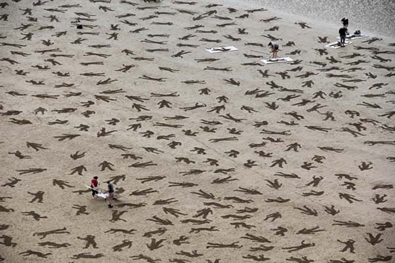 What These People Did Is Incredible On So Many Levels. You Have to See It From Above