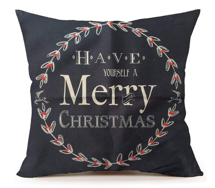 12+ Christmas Throw Pillows i should be mopping the floor