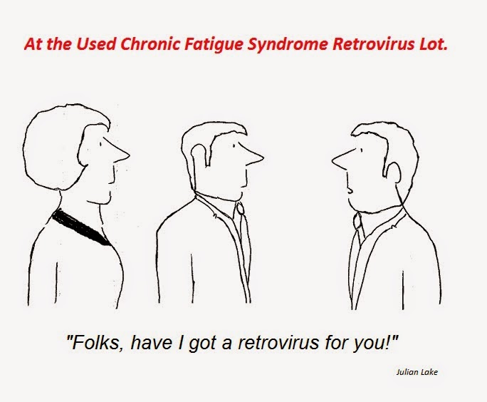 cartoon, xmrv, retrovirus, mikovits, cfs, chronic fatigue syndrome, hhv-6