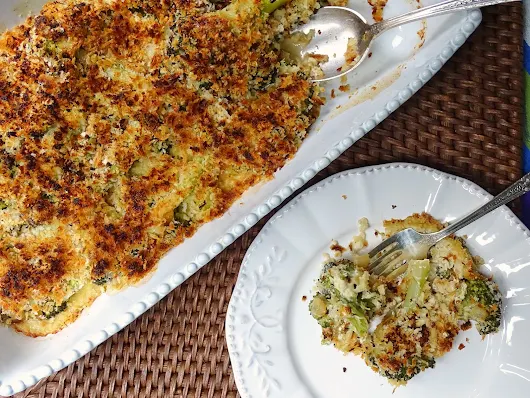 Sides that Sparkle: Day 3 in a Marathon of Side Dishes  What’s cooking? Broccoli-Cheddar Gratin