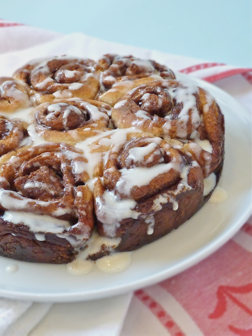 Cafe Vita Cinnamon Buns with Buttermilk Glaze