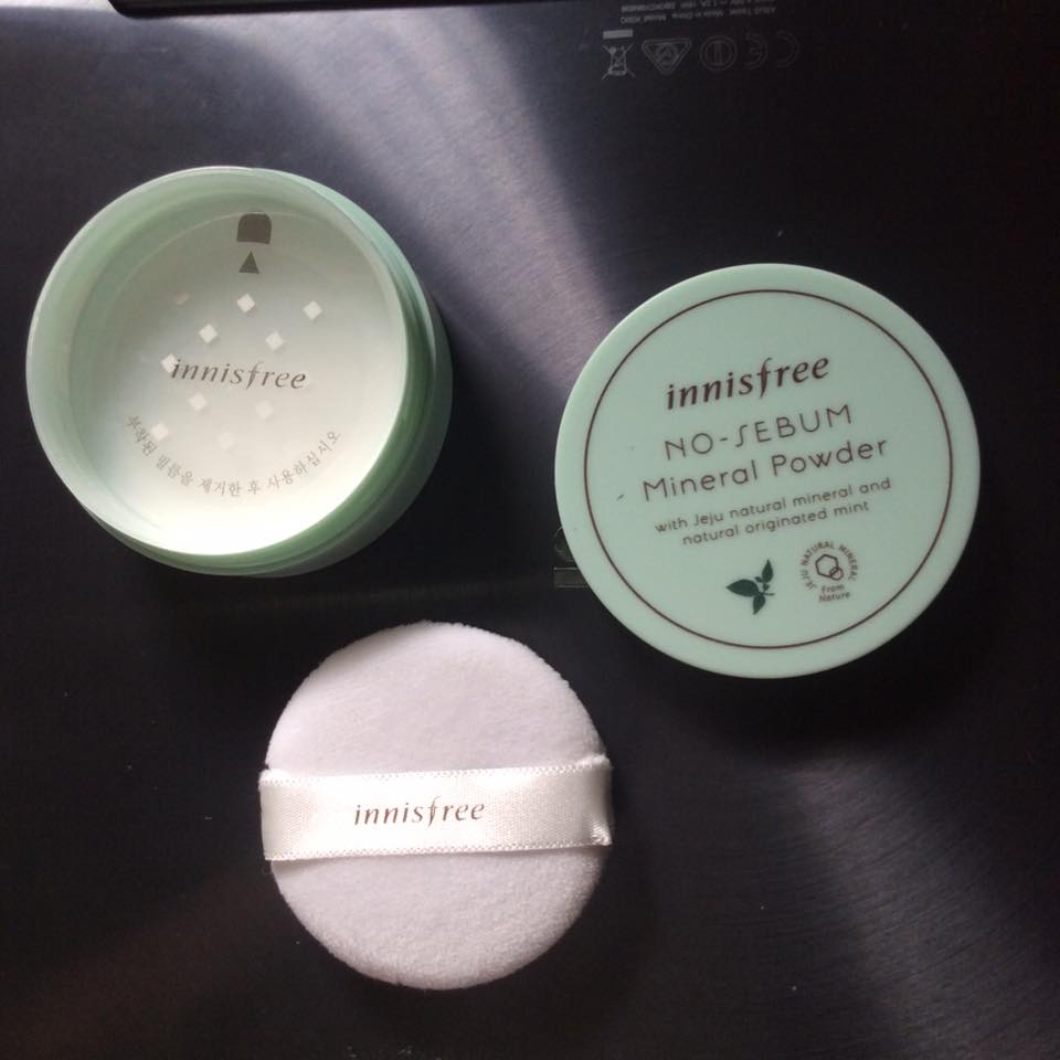Adventures of Luzzie Innisfree No Sebum Mineral Powder