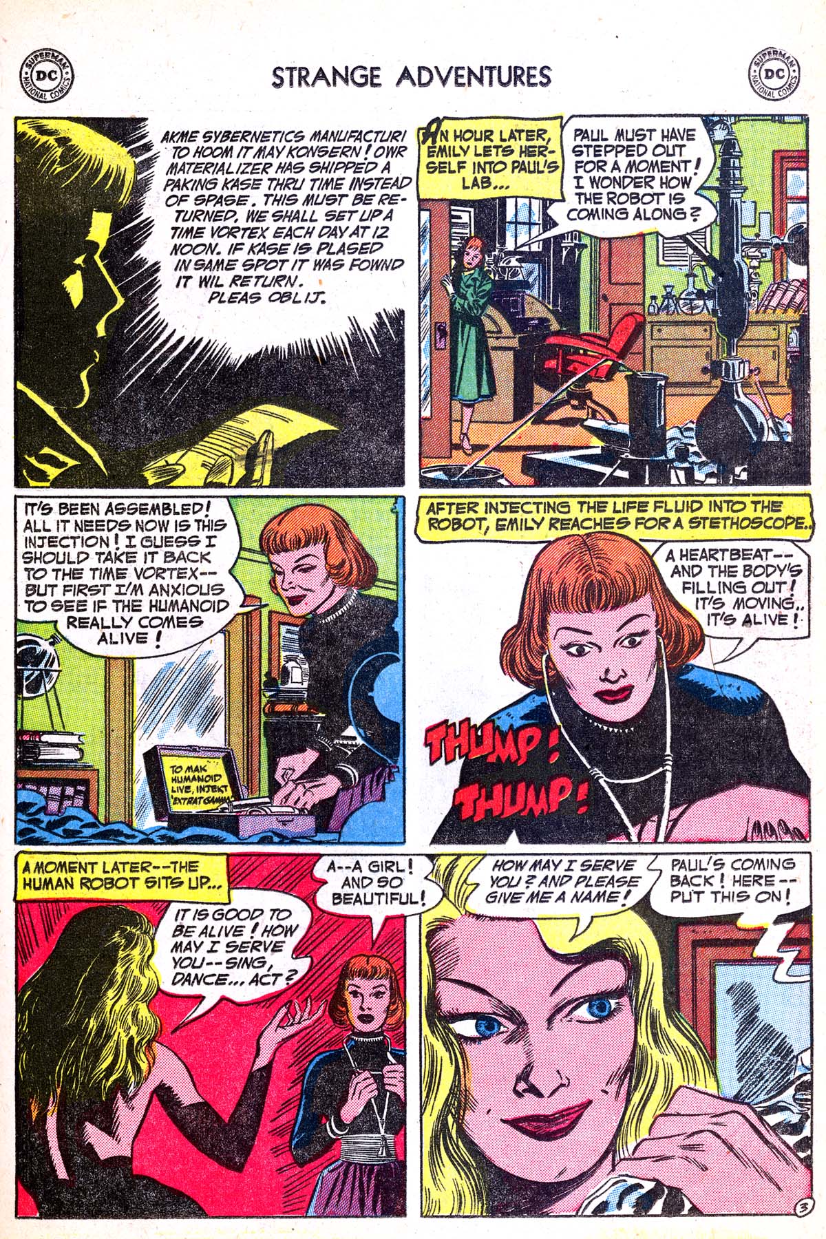 Read online Strange Adventures (1950) comic -  Issue #30 - 15