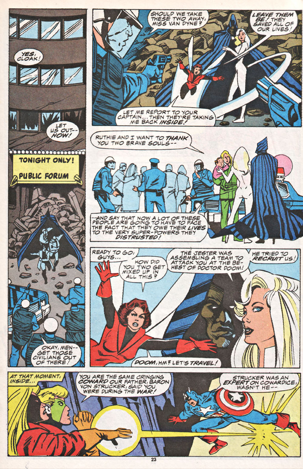 Read online Cloak and Dagger (1990) comic -  Issue #9 - 20