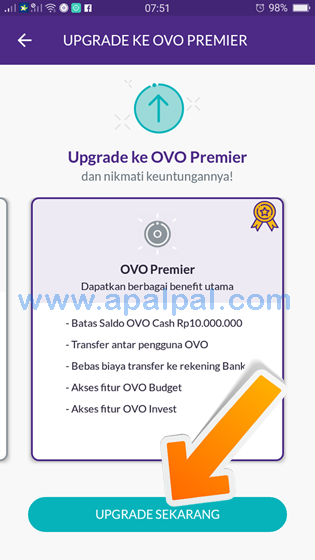 Cara Upgrade Ovo ke Premier Sendiri Tanpa ke Kios Cara Upgrade Ovo ke Premier Sendiri Tanpa ke Kios