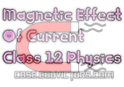 CBSE Class 12 - Physics - Magnetic Effect of Current - Important Theory Questions (#cbsenotes)(#eduvictors)