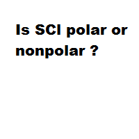 Is SCl polar or nonpolar ?