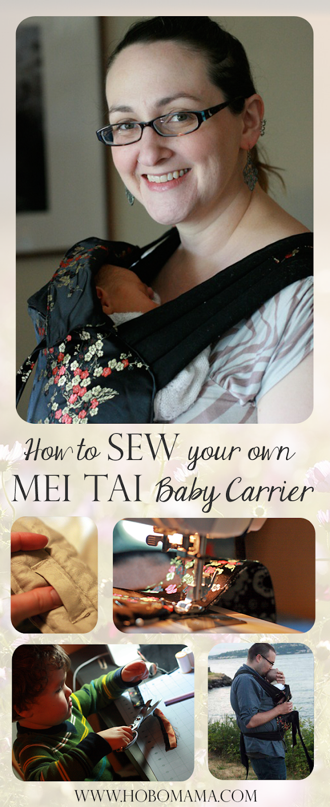 mei tai baby carrier pattern