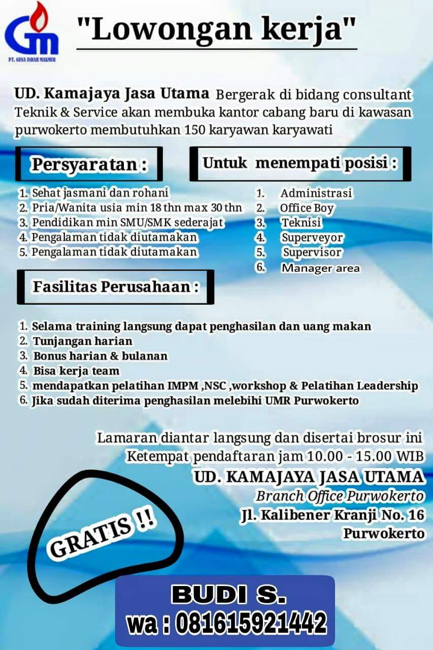 Profil Kamajaya Jasa Utama Alumni Institut Teknologi Dan