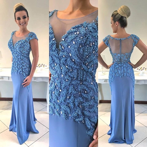 vestido para madrinha moda evangélica