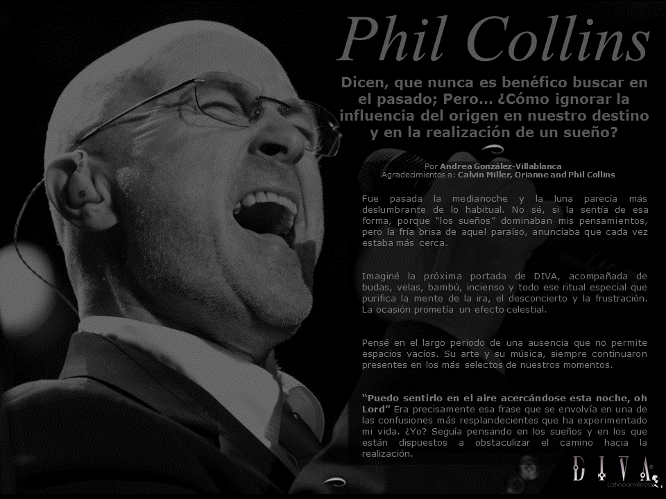 Exclusivo • Phil y Orianne Collins en entrevista para DIVA