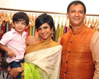 Mandira Bedi Family Husband Son Daughter Father Mother Marriage Photos Biography Profile.