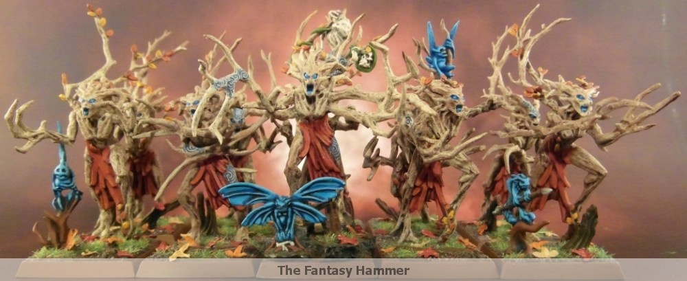 Wood Elves Dryads unit Wood Elves Dryads unit
