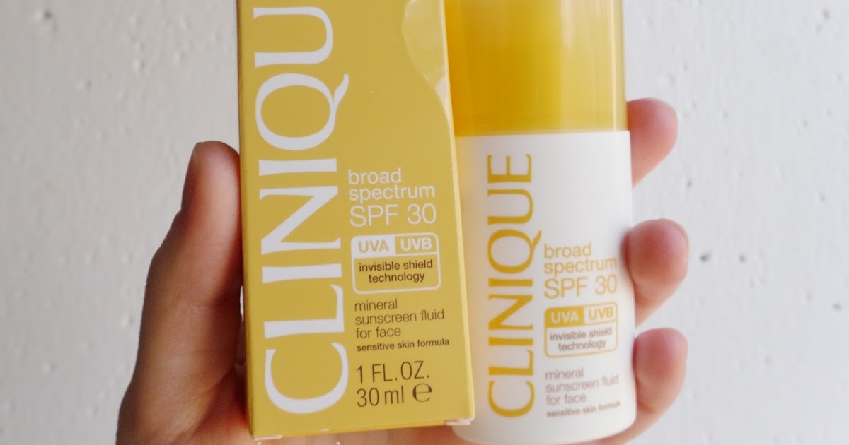 clinique sunscreen face