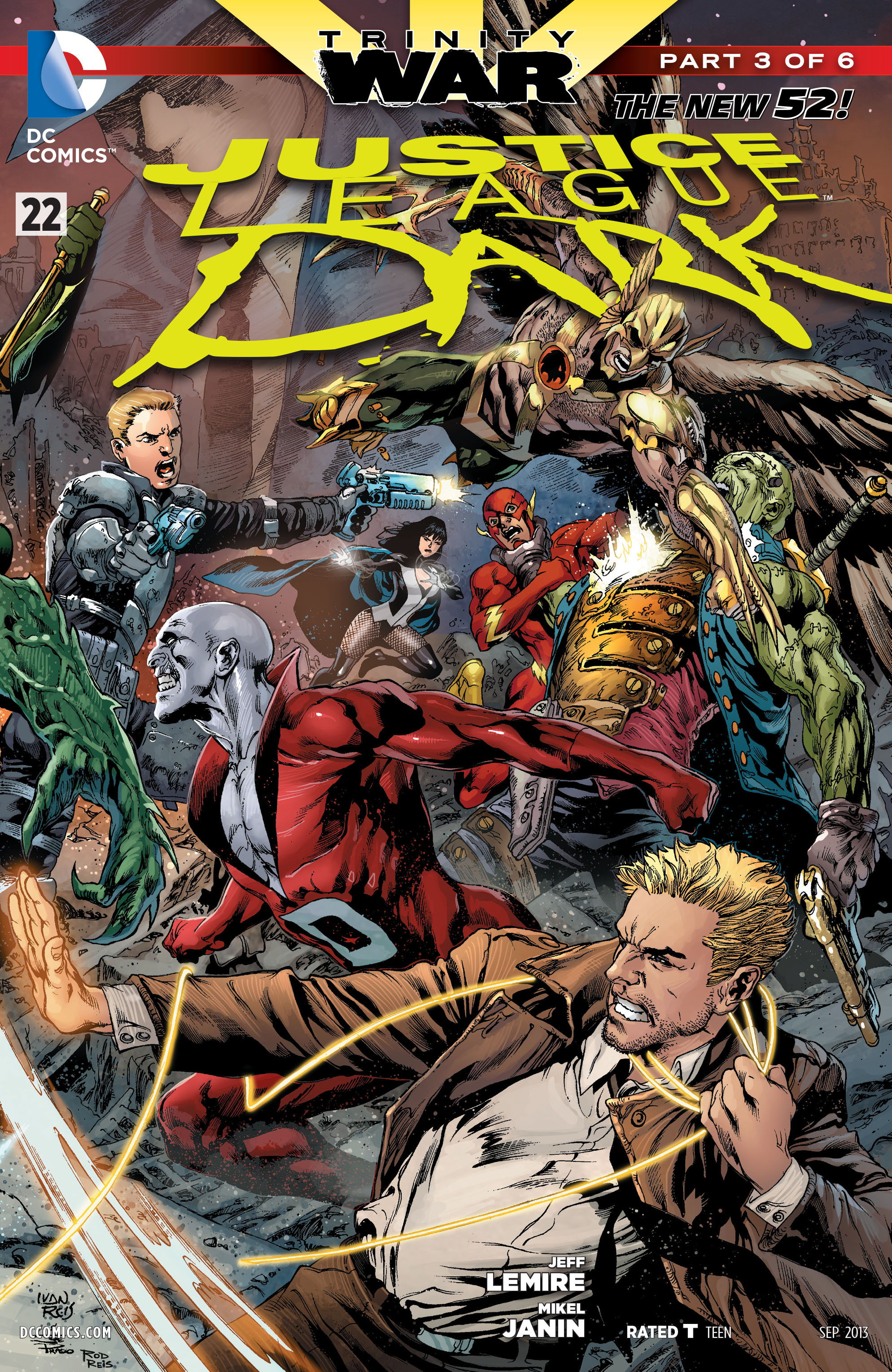 Read online Justice League Dark comic -  Issue #22 - 1