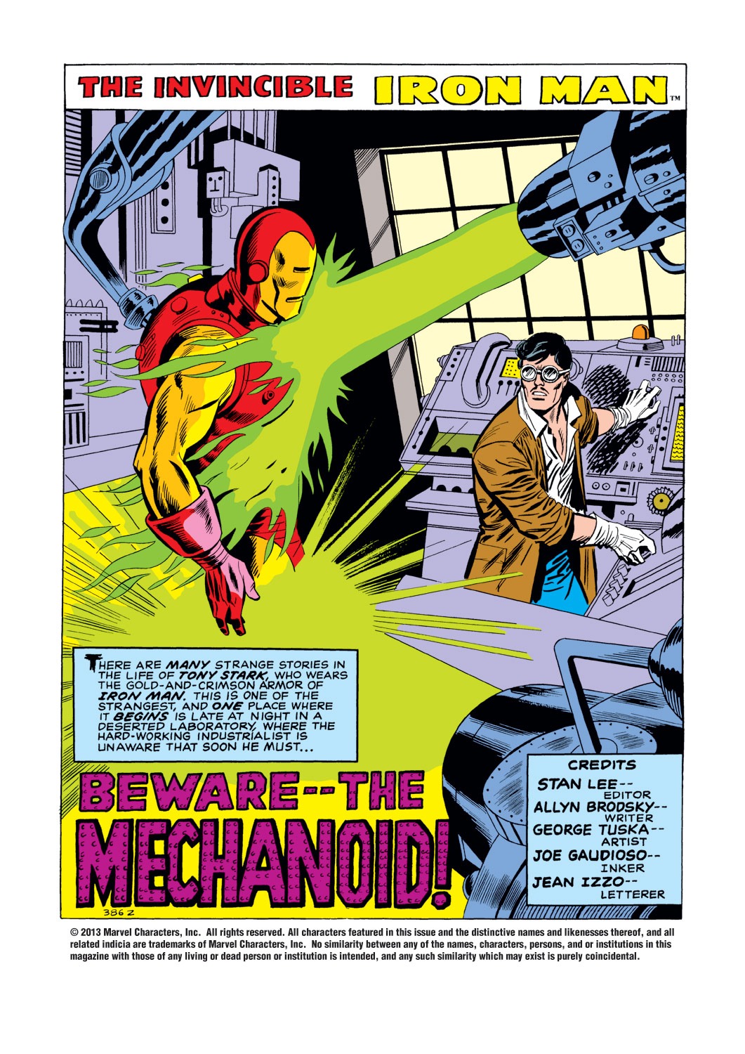 Read online Iron Man (1968) comic -  Issue #32 - 2